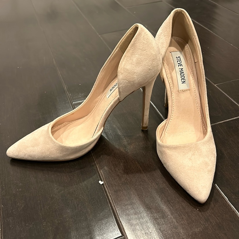 Steve Madden Felicity suede D’orsay pump
